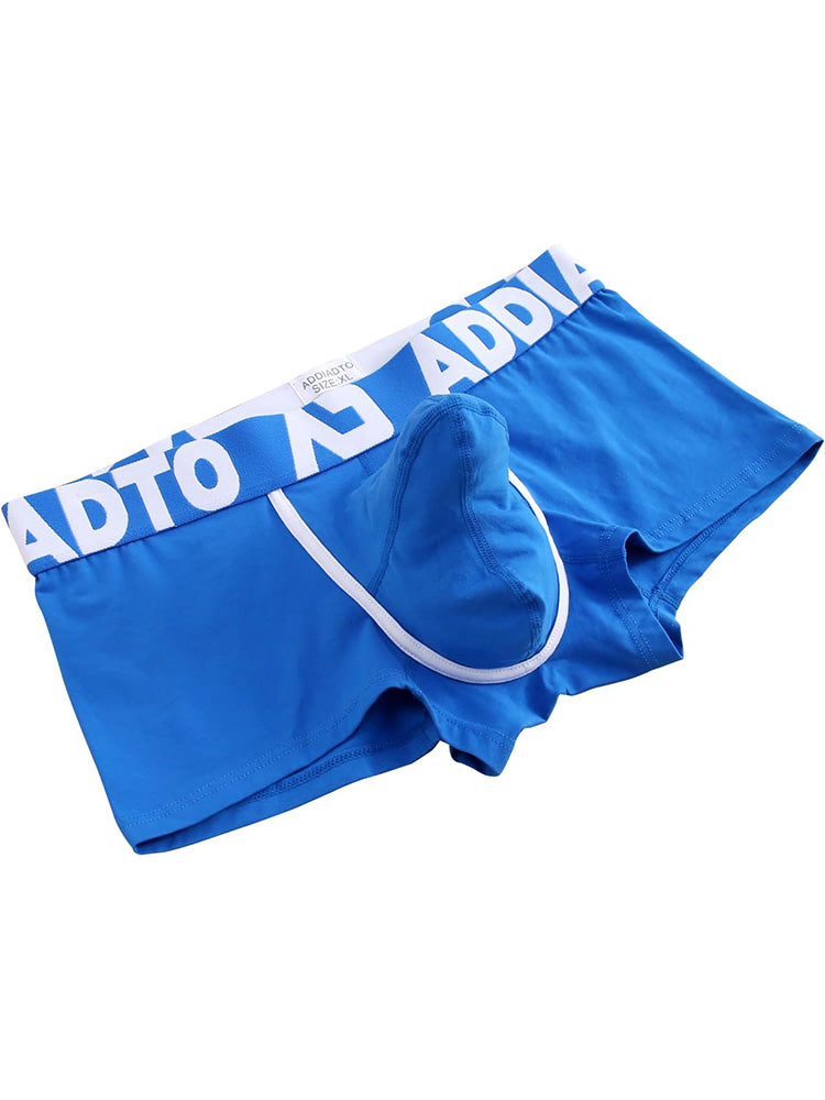 Men's Gun and Bullet Separation Large Pouch U-Convex 3D Cut Loose Trunks