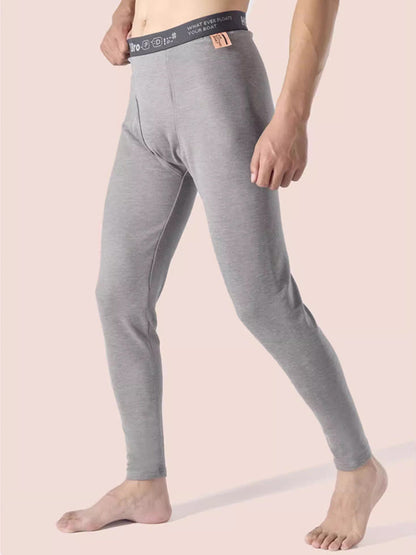 Men's Thermal Pants with Fleece Lining. Thickened Sports Base Layer Pants