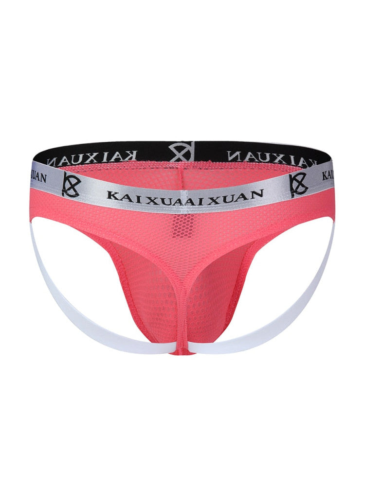 Men's Soft Elastic Comfortable Breathable Low Waist Sexy Thong