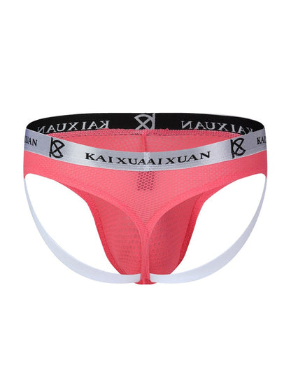 Men's Soft Elastic Comfortable Breathable Low Waist Sexy Thong