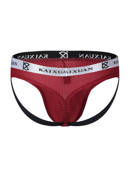 Men's Soft Elastic Comfortable Breathable Low Waist Sexy Thong