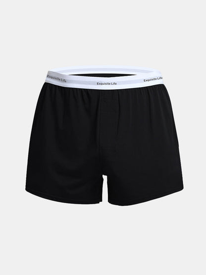 Men's Comfy Modal Home Boxer Shorts