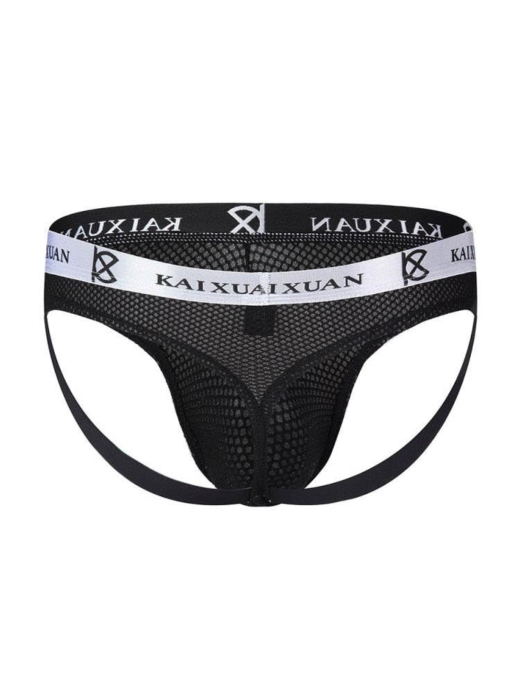 Men's Soft Elastic Comfortable Breathable Low Waist Sexy Thong
