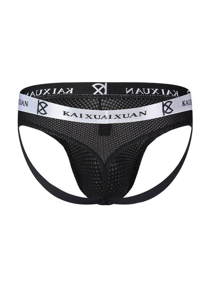 Men's Soft Elastic Comfortable Breathable Low Waist Sexy Thong