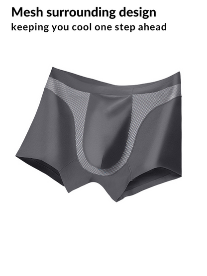 Men's Seamless Antibacterial Modal Trunk