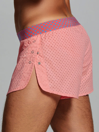 Men's Cotton Butt Lifter Boxers with Breathable Tummy Control