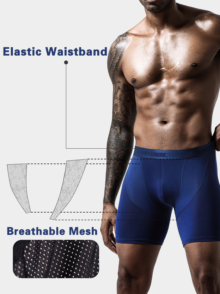 Men's Modal Sport Performance Boxers Briefs