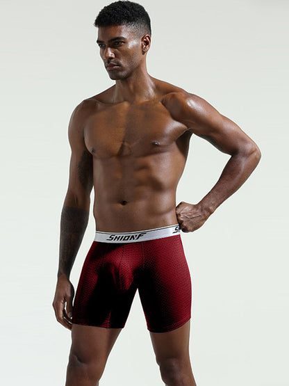 2 Pack Men's Mesh Separate Pouch Boxers Briefs