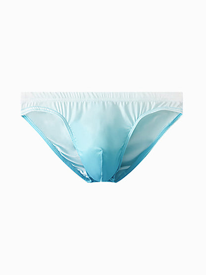 Men's Sensual Silk-Like Loose Gradient Color Bikini