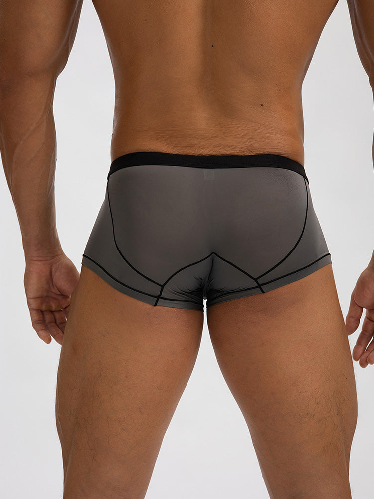 Men's U Convex Cool High Elastic Fabric Trunks