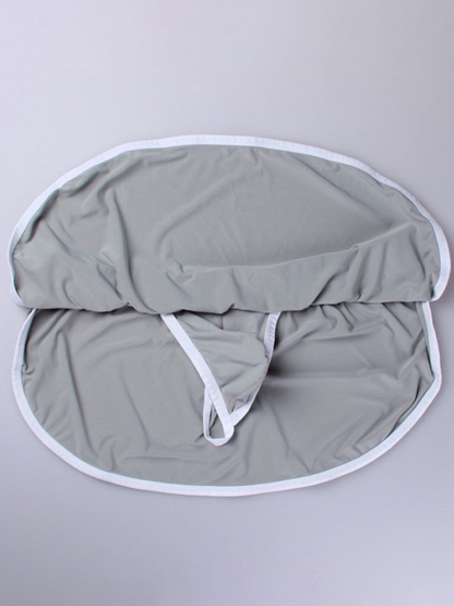 Men's Sexy Side Split  Boxers With Support Pouch
