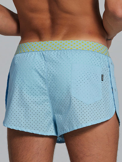 Men's Cotton Butt Lifter Boxers with Breathable Tummy Control