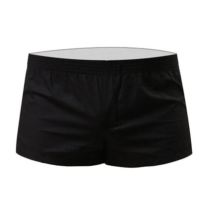 Casual Home Cotton Pouch Breathable Boxer Briefs for Men