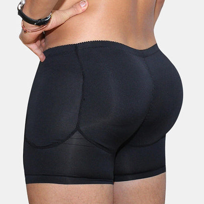 Men's Breathable Butt Lift Underwear BodyBuilding Boxer