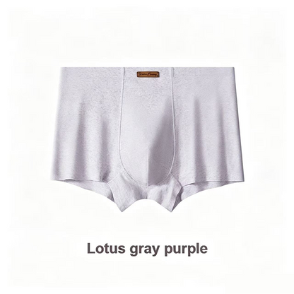 Men's Premium Pure Cotton Boxer Briefs - 10A Antibacterial Underwear