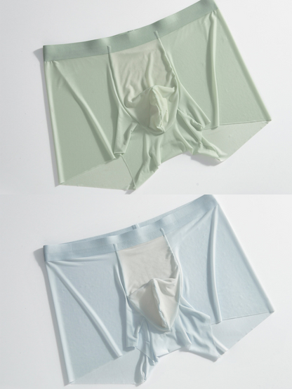 3 Pack Men's Ultra-thin Seamless Trunks