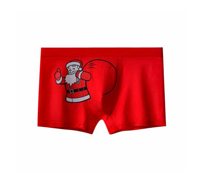Santa’s Sack Boxer 60s Modal Briefs-The Christmas Boxer Briefs