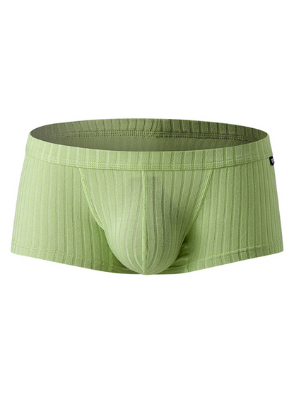 Men's Threaded Fabric U-Raised Low Rise Trunks