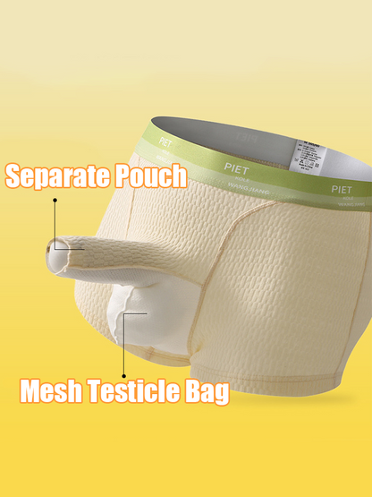 3 Pack Separate Pouch Trunks with Open Fly