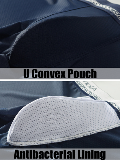 3 Pack Men's Seamless Breathable U Pouch Trunks