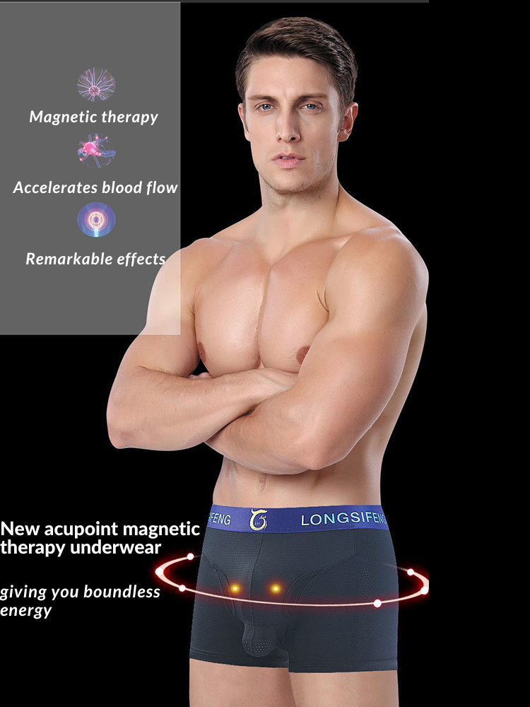 Under Lab Trunks Men's Sexy Breathable Elastic Separated Pouch Trunks – UNDER LAB