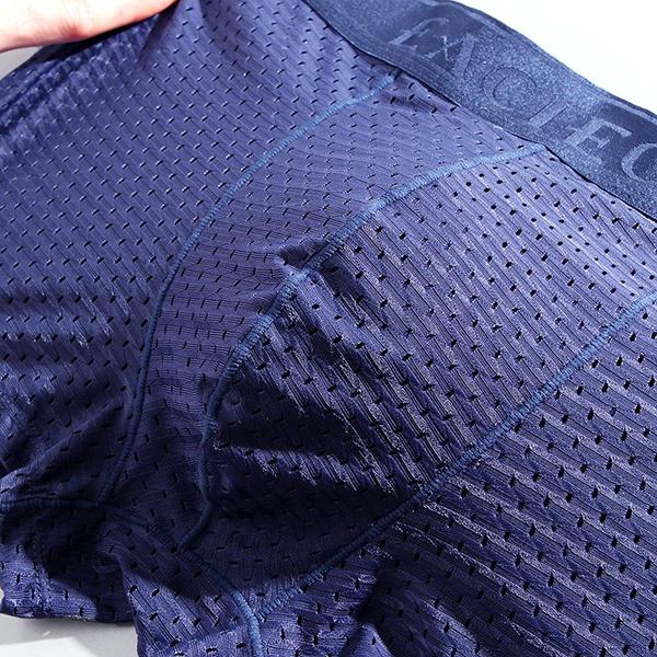 Men's Mesh Thin Ice Silk Underwear