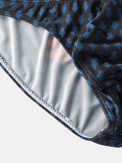 2-Pack Men's Letter Printed Sexy Underwear