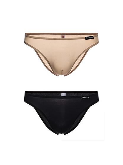 2 Pack Men's Breathable Ultra-thin Bikini