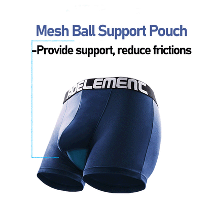 Aoelemen 2 Pack Modal Stretch Separate Pouch Boxer Briefs