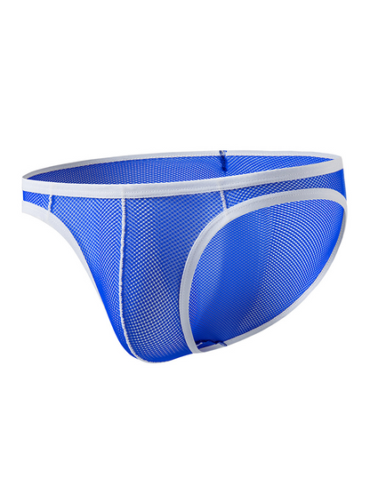2 Pack Men's See-through Mesh Bikini