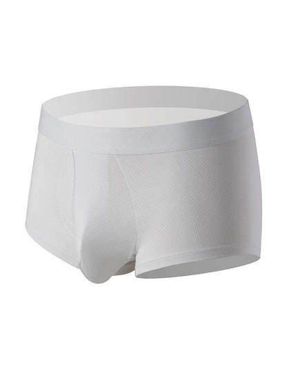 Men's 3 Pack Fly Big Pouch Breathable Trunks