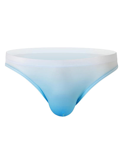 Men's Sensual Silk-Like Loose Gradient Color Bikini