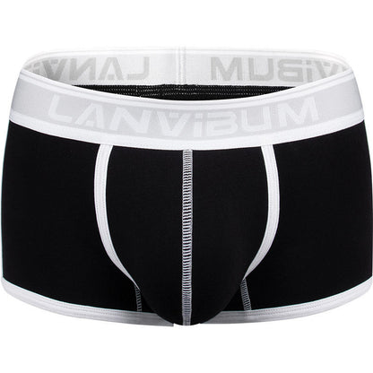 Mens Contrast Color Boxer Briefs
