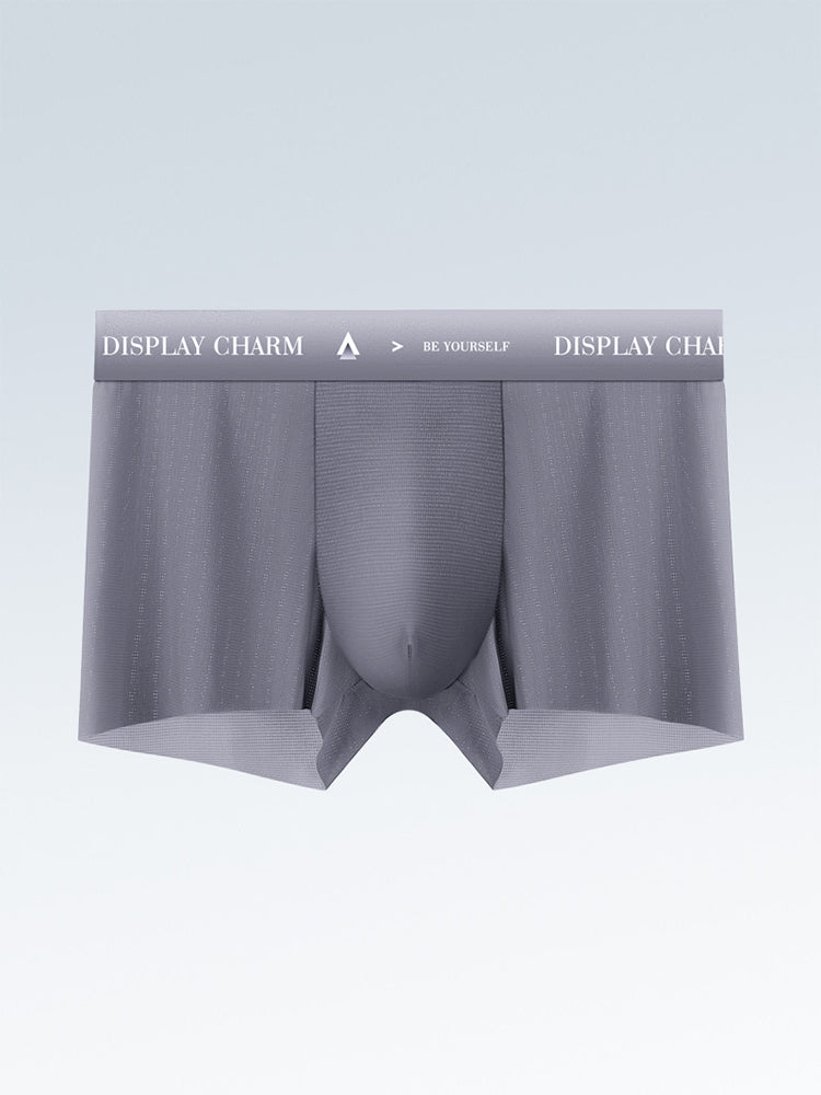 4 Pack Men's Air Pouch Mesh Trunks