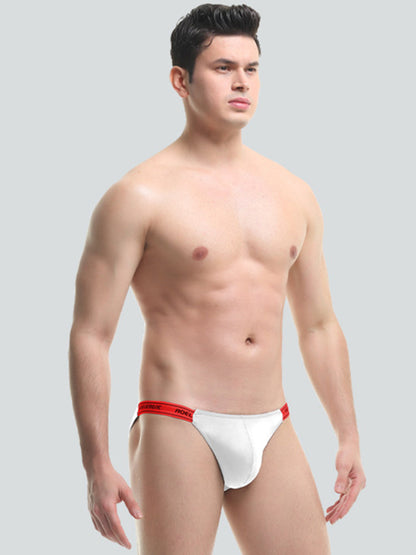 4 Pack Men's Large Pouch Tight Stretchy Bikini