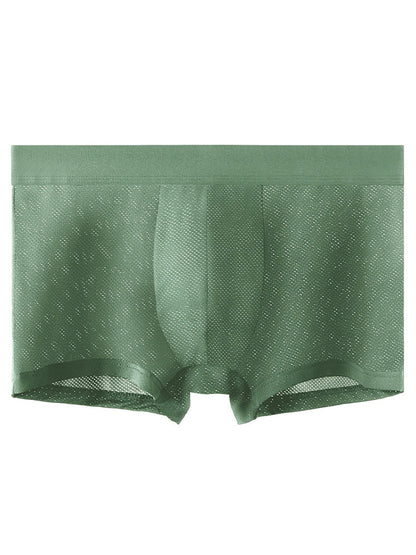 4 Pack Men's Thin Ultra Breathable Mesh Trunks