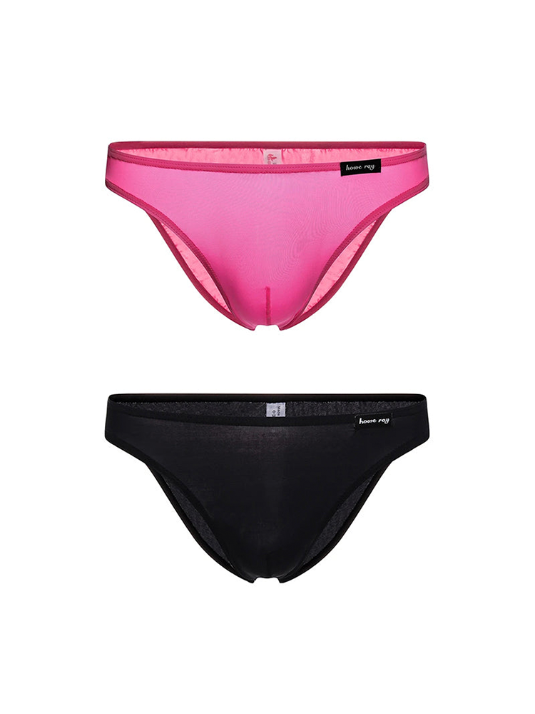 2 Pack Men's Breathable Ultra-thin Bikini