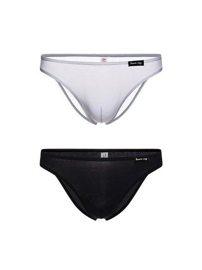 2 Pack Men's Breathable Ultra-thin Bikini