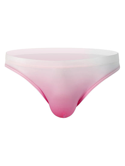 Men's Sensual Silk-Like Loose Gradient Color Bikini
