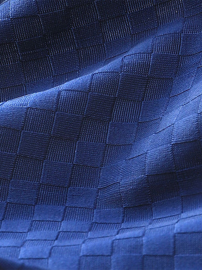 Breathable Grid Ice Silk Men's Underwear