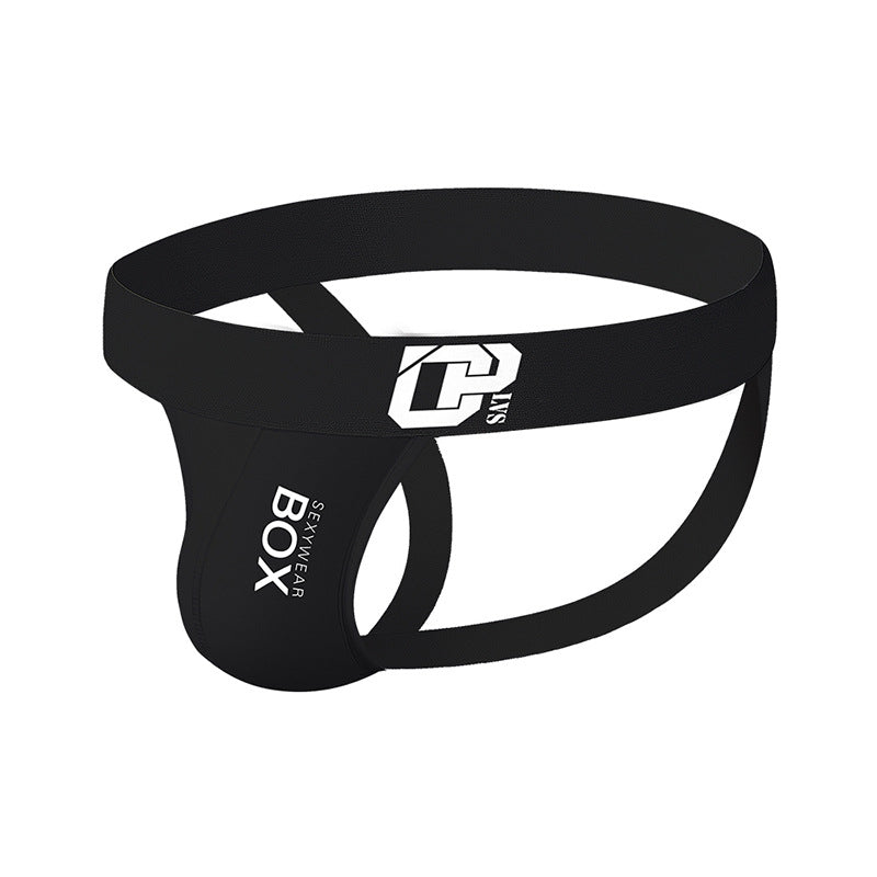 Men's Sexy Cotton Solid Thongs