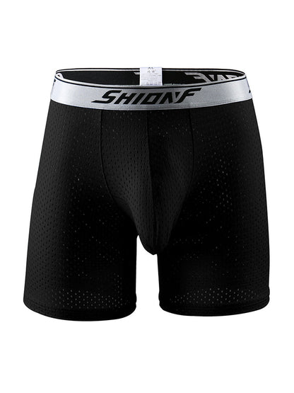 2 Pack Men's Mesh Separate Pouch Boxers Briefs