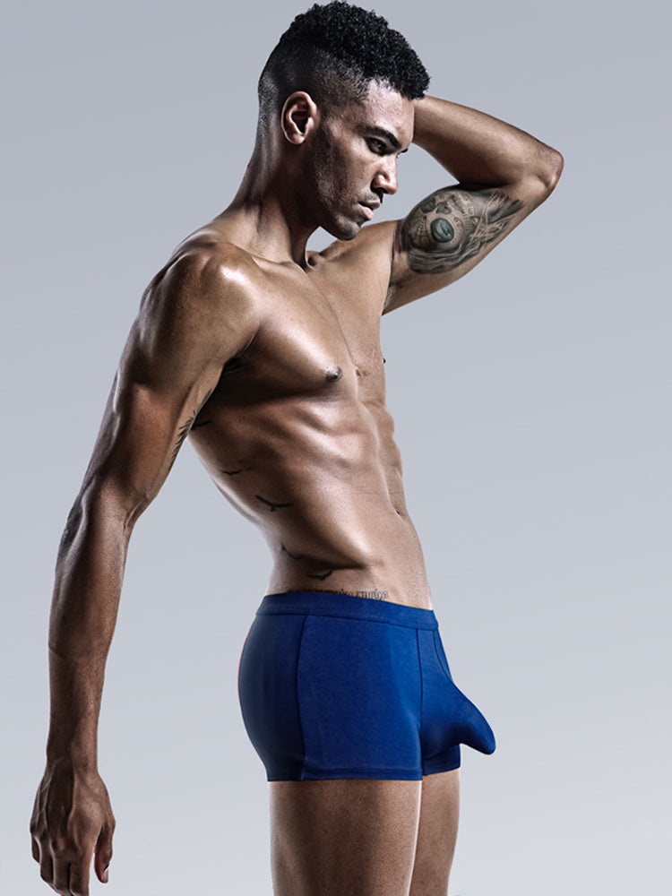 3 Pack Men's Separate Sexy Free Stretch Trunks