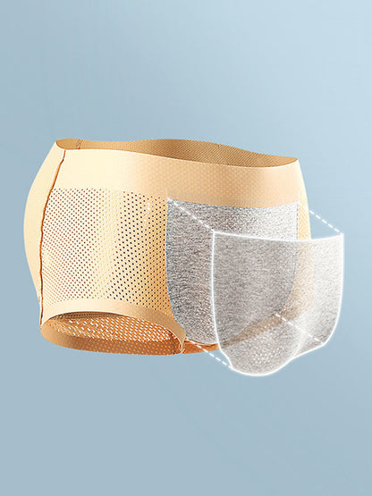 Hip Lift Mesh Breathable Seamless Trunks