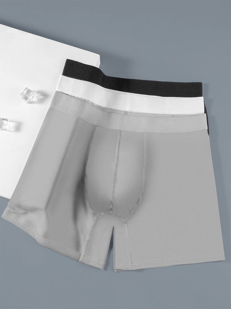 3 Pcs Breathable Sports Boxers Briefs