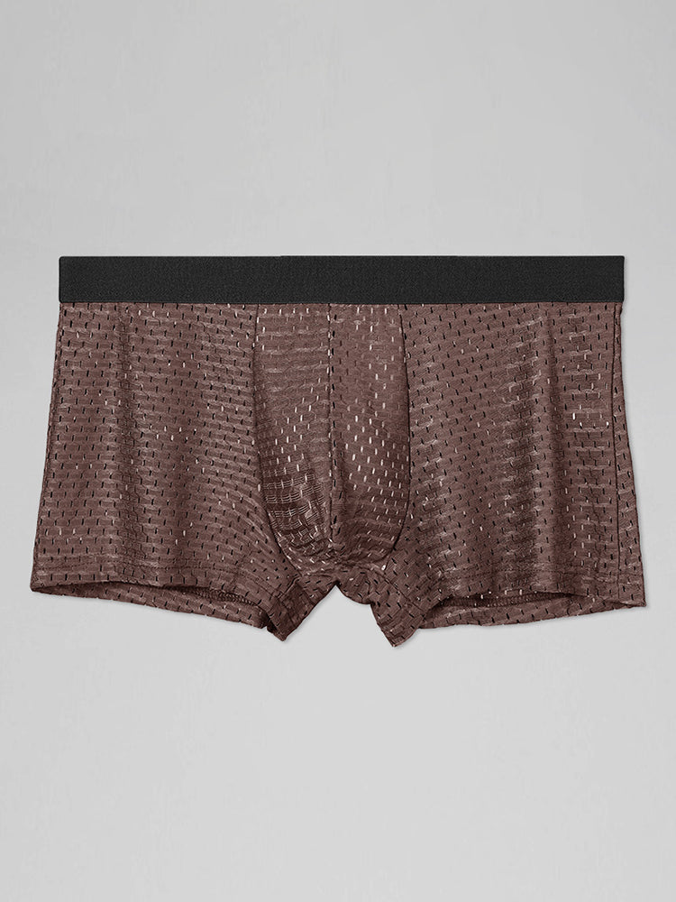 Mesh Ice Silk Cool Fresh Men's Trunks