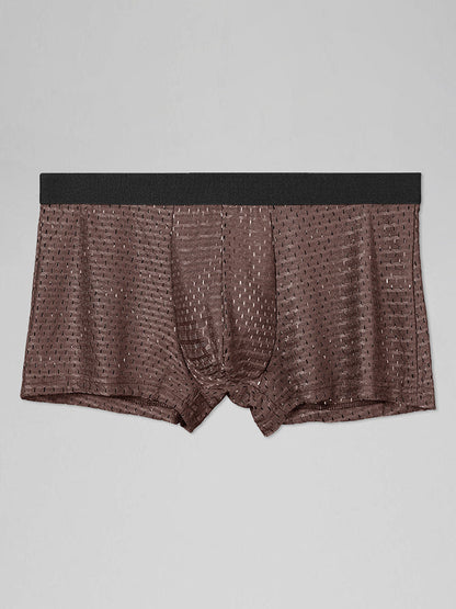 Mesh Ice Silk Cool Fresh Men's Trunks