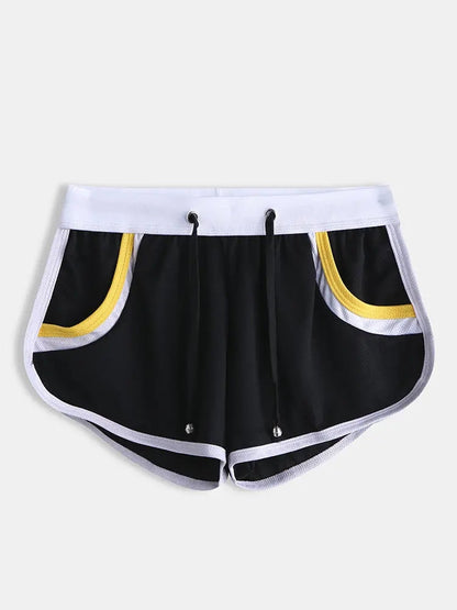 2 Pack Drawstring Leisure Men's Loose Boxer Shorts
