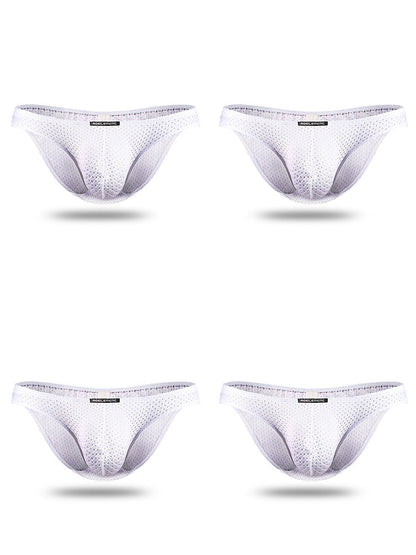 Men's Mesh Ice Silk Breathable Briefs