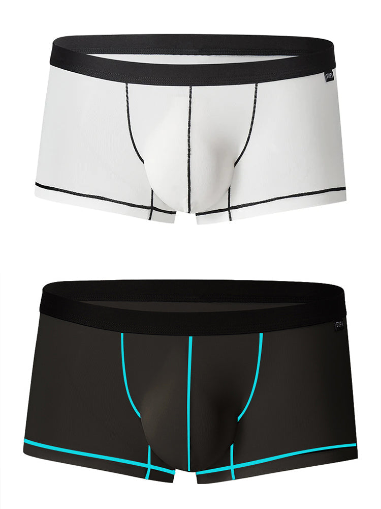 Men's U Convex Cool High Elastic Fabric Trunks